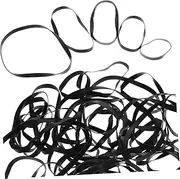 KICHOUSE 100pcs Leash Rubber Bands Thick Multi-function Belt Thick Rubber Bands Heavy Duty Binding Belt Rubber Exercise Bands Hiking Rubber Bands Fang Bian Outdoor Travel