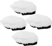 FELTECHELECTR 4 Pcs Photography Lampshade Cloth Light Shade Cover Lamp Shade Diffusers Diffuser Sock Diffuser Light Lampshade Round Lampshade Flash Light Covers Soft Light Covers Nylon White