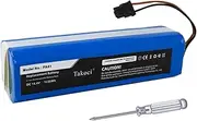 Battery Replacement Compatible with EU-fy RoboVac X8 Series RoboVac X8 Hybrid White X8 Pro SES Robot Vacuum PA61 14.4V/5200mAh