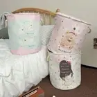 Foldable Toys Storage Basket Cartoon Dirty Clothes Basket Household