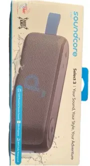 Soundcore Select 3 Wireless Bluetooth Speaker Bass Waterproof