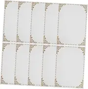 Ipetboom Certificate Printing Paper 10pcs A4 Blank Award Certificate Paper School Diploma