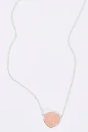 Promenade Pink Chalcedony Necklace--NAJ-N5543