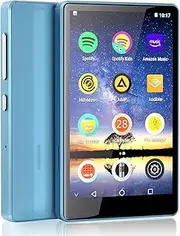 MP3 Player Bluetooth with Spotify Kids, Spotify, Audible, Browser(Removable), 4.0" IPS Display MP4 Portable Music Player Up to 256GB