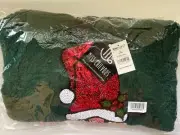 Miss Chievous Girls Christmas Sequin Plush Faux Sherpa Pullover Hoodie Size 6-6x