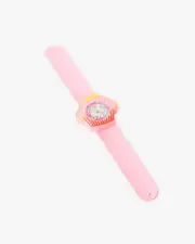 Multi Colour Cupcake Slap Band Watch