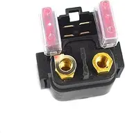 QASULER ATV Motorcycle Electrical Parts Starter Solenoid Relay Ignition Key Switch, for Yamaha, Wolverine 350 YFM350 2006-2009 Motorcycle Engine Start Relay