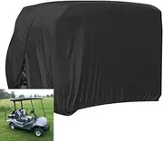 FLYMEI Golf Cart Covers, Waterproof 2/4/6 Outdoor Golf Cart Cover for EZ GO Club Car Yamaha Golf Carts, Sunproof Dustproof Club Car Cover Golf Cart Seat Covers