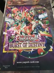 Yu-Gi-Oh! TCG BURST OF DESTINY OTS WALL BANNER KONAMI