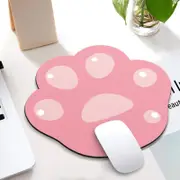 3 Piece Cute Cartoon Cat Claw Mouse Pad Set 280 X 250 X 3Mm Pink Mouse Pads & Wrist Rests