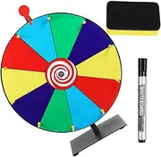 TOYANDONA 1 Set Rotary Turntable Game Props Prize Wheel DIY Prize Wheel Fortune Board Game Mini Canvas for Painting Party Supplies PVC