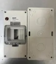 WeatherProof 4 Pole Enclosure IP66 Din Rail, Solar Suitable for RCBO CB RCD