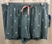 Life is Good Women's Sleep Shorts Large Shells