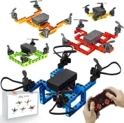 5 in 1 STEM Building Toys for Kids Ages 8-12,RC Mini Drones for Kids, Science Ki
