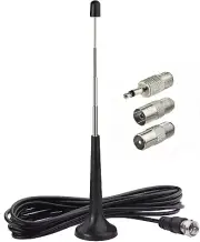 Telescopic FM Radio Antenna For Indoor FM Radio Bluetooth Home Stereo Receiver