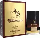 Lomani AB Spirit Millionaire Oud Collection EDP Original 100m/3.4 FL Men Perfume