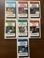 Star Trek Fotonovel 7 Paperback Books Starter set 1 thru 7 Bantam 1977 1978
