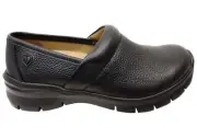 Nurse Mates Libby Comfortable Wide Fit Leather Slip On Shoes Womens - WWZ