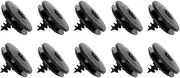 IOIUSKKU 10 Pieces Car Floor Mat Holder Replacement Carpet Fixing Clip Clamp Fastener Automobile Repair Modified Accessories