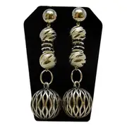 Laruicci Miroslava Earrings in Sterling Silver by Laruicci for Women - 1 Pair Earrings