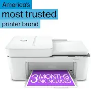 Wireless All In One Inkjet Color Printer Scanner Hybrid Ink System Home Office