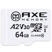 在飛比找momo購物網優惠-【AXE MEMORY】MicroSDXC 64GB A2 