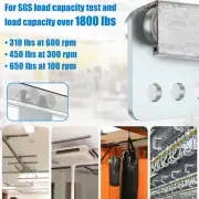 2Pcs 4 Wheel Trolley Rollers Trolley Assembly Rollers Kit Sliding Door teehK