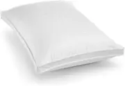 Hotel Collection European White Goose Down Medium Support Gusset King Pillow for