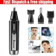 Rechargeable Cordless Men Ear Nose Hair Razor Trimmer Eyebrow Beard Shaver kit