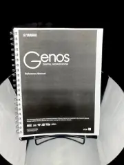 Yamaha Genos Reference Manual: 155 Pages - Protective Covers - Coil Bound