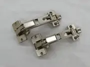 2 Vintage NOS BLUM 170 Degree Free Swing Slide-On Cabinet Hinges with Plates