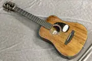 Acoustic Guitar Headway HM-5080SE/AM NA JT Natural Japan Micarta Fingerboard