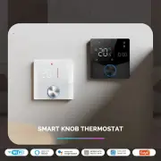 Smart Heating Knob Thermostat LCD Display Touch Screen Temperature Controller