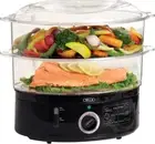 Food Steamer Cooker Electric Healthy Vegetable Steaming Pot Stackable Baskets