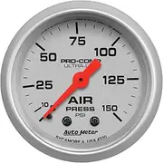 Auto Meter 4320 Ultra-Lite Mechanical Air Pressure Gauge, 2 1/16"