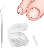 Ingrown Toenails Set, Nail Correction Clip, Ingrown Toenails Kit, Disposable Nail Correction Clip, for Corrections of Ingrowth of Toenails, Foot Care, Pack of 40