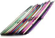 30 Pieces Nail Art Sticker Removable Crafting Decorations Exquisite Striping Tape Manicure Line Strips Decor Supplies