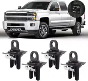 Tie Down Anchors 4 Pack Truck Bed Tie Downs for 2014-2023 Silverado Sierra C