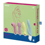 Satisfyer Marvelous Four Air Plus And Vibrator Set 1pc