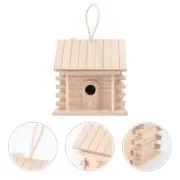 Bird Sleeping House Decorative Wooden Pets Birdhouse Bird Nesting Box