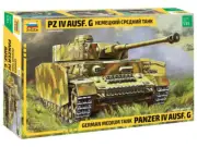Zvezda 1/35 Panzer IV Ausf.G Plastic Model Kit 3674
