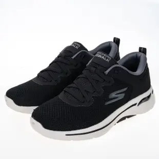 【SKECHERS】男鞋 健走系列 GO WALK ARCH FIT(216254BKGY)