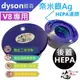 【芯霸電池】Dyson 戴森V7 V8系列專用後蓋 HEPA 台灣製造(奈米銀離子抗菌防護HEPA濾網)