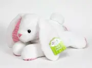 NWT Spark Create Image White Pink Plush Bunny Rabbit Stuffed Plush Toy