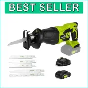 20V Cordless Reciprocating Saw - 3000 SPM for Effortless Cutting of Wood & Metal