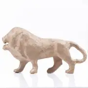 Little Birdie Paper Mache 1/Pkg-Big Lion - 3 Pack