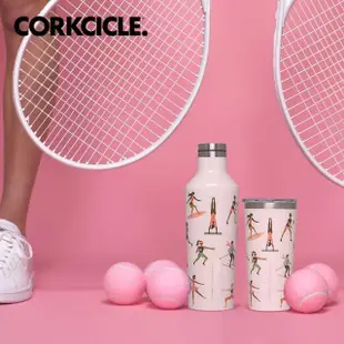 【CORKCICLE 酷仕客】Riflepaper設計師聯名系列三層真空易口瓶/保溫杯470ml(運動女孩)(保溫瓶)