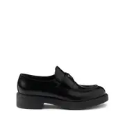 [Prada] Prada 50mm Chocolate Loafers 41 IT BLACK