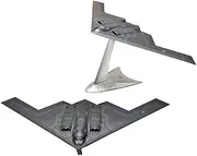 Replica Pre-Build Aircraf Scale Die-cast Metal Model 1:200 for U.S. Army B-2A Phantom Stealth B2A Bomber Alloy Military Aircraft Model Ornament for Collection Or Gift Collection Gift Display