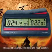 Digital Chess Clock Portable International Checkers Timer Portable Clock N7T4